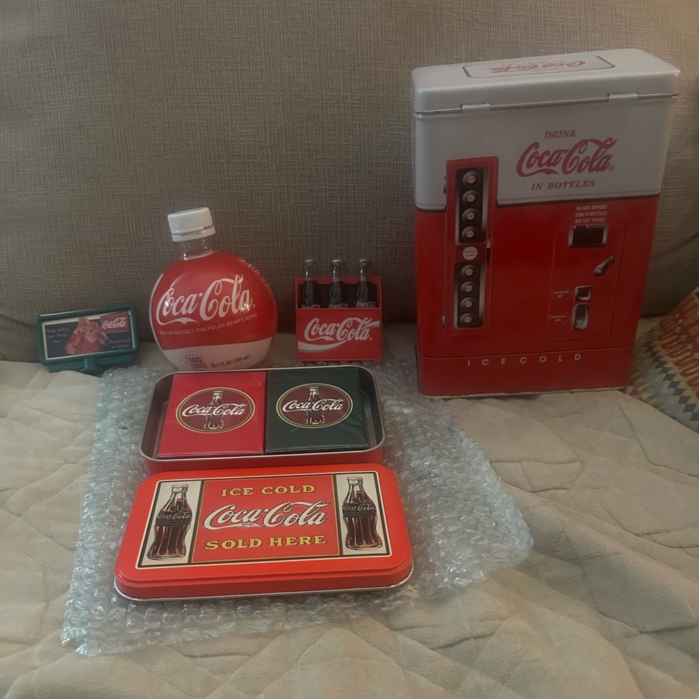 Coca-Cola Red and White Collectible Set
Bundle